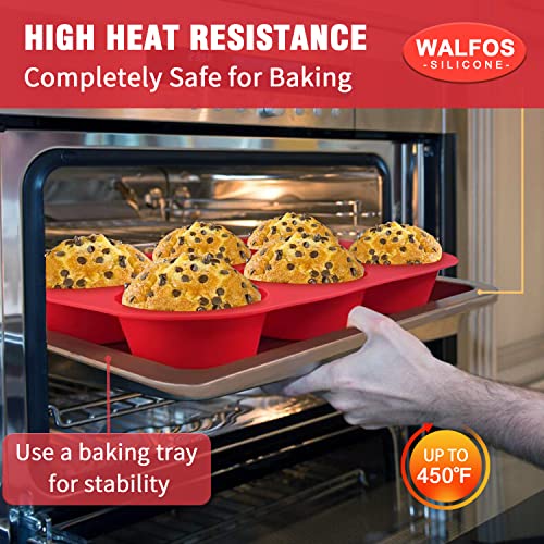 Silicone Texas Muffin Pan Set (2 Count)