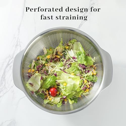 18 8 Stainless Steel Microwell Colander