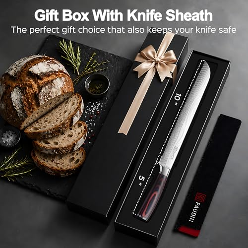 Bread Knife 10 inch Serrated Knife