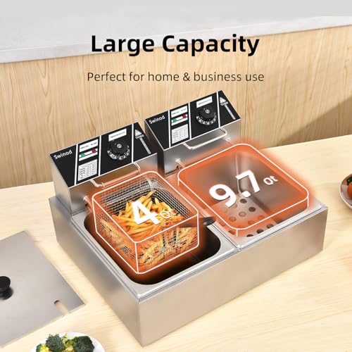 Commercial Deep Fryer with Baskets