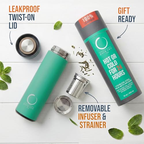 Insulated Tea Infuser Bottle