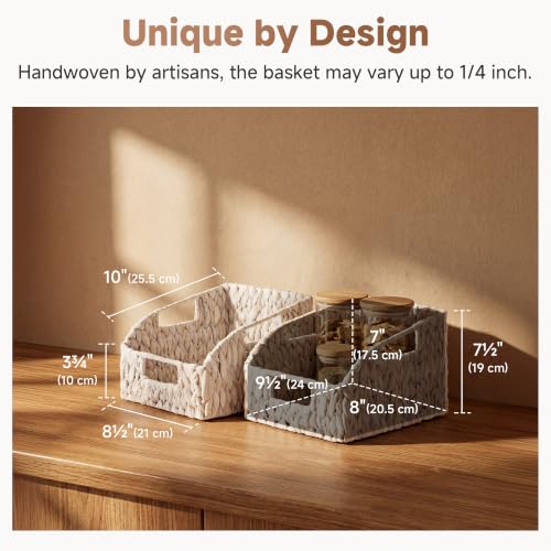 Pantry Baskets for Organizing (2 Count)