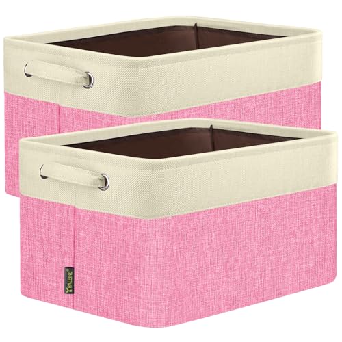 2 Pack Fabric Closet Storage Bins for Shelves (2 Count)