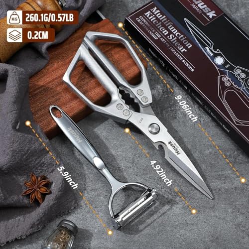 Kitchen Scissors and Vegetable Peeler Set