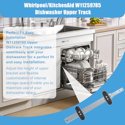 W11259785 Dishwasher Upper Dishrack Slide Track