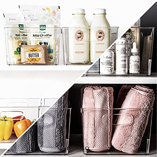 Plastic Storage Bins (4 Count)