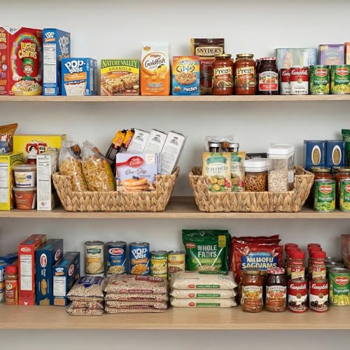 Pantry Baskets for Organizing (2 Count)