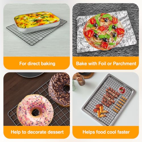 2 PCS Cooling Racks for Cooking and Baking
