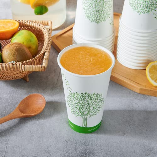 210 Count 16 oz Compostable Paper Cup