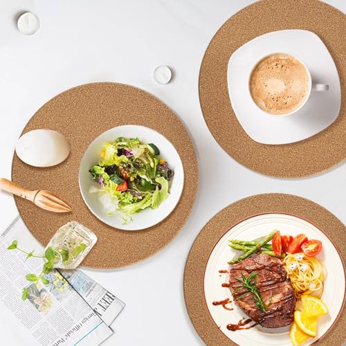 4 Pack Cork Trivets for Hot Dishes (4 Count)