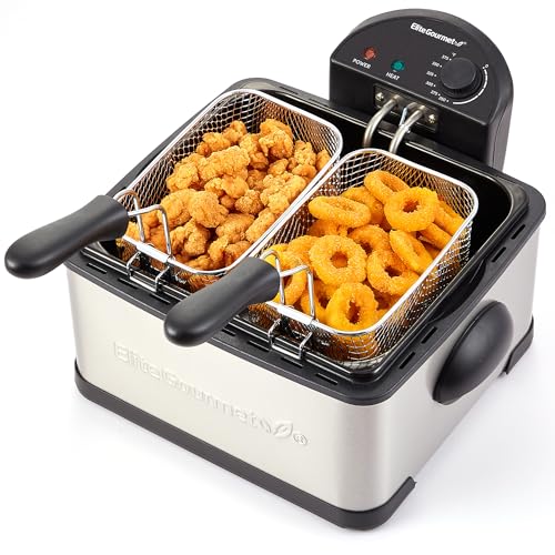 4.5Qt Deep Fryer (2 Baskets)