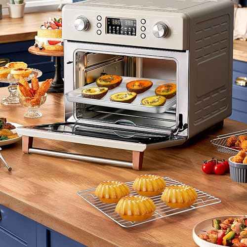 9x7 Inches Mini Stainless Steel Baking Sheet with Cooling Rack Set (5 Count)