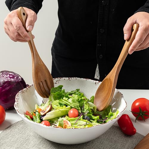 Wood Salad Servers