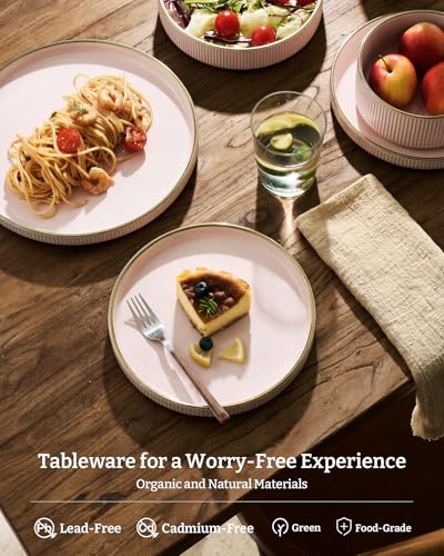 Stoneware Dinnerware Sets for 8 (24 Count)