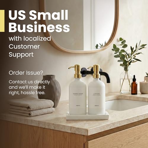 Bathroom Soap Dispenser Set (3 Count)
