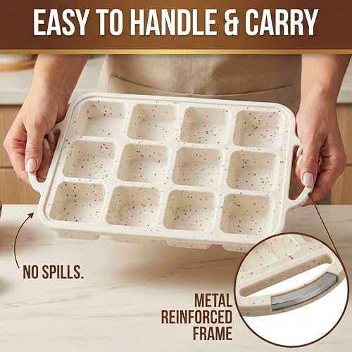Silicone Brownie Pans with Dividers (2 Count)