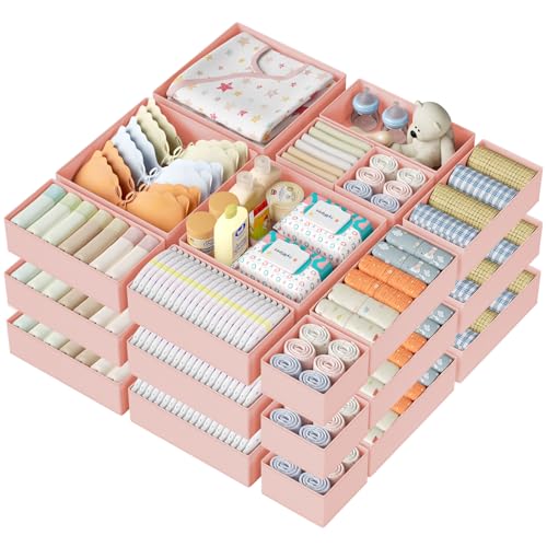 Drawer Organizer Clothes Storage (24 Count)