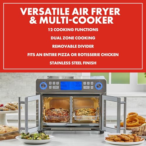 Lagasse Dual Zone Technology 25QT Air Fryer Oven