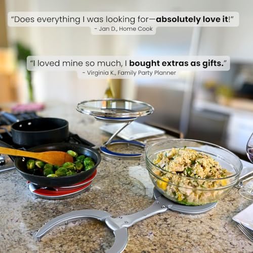 Pot Lid Holder While Cooking
