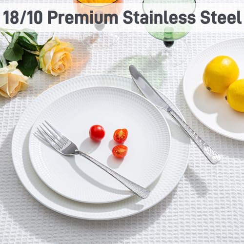 Silverware Set with Serving Utensils (45 Count)
