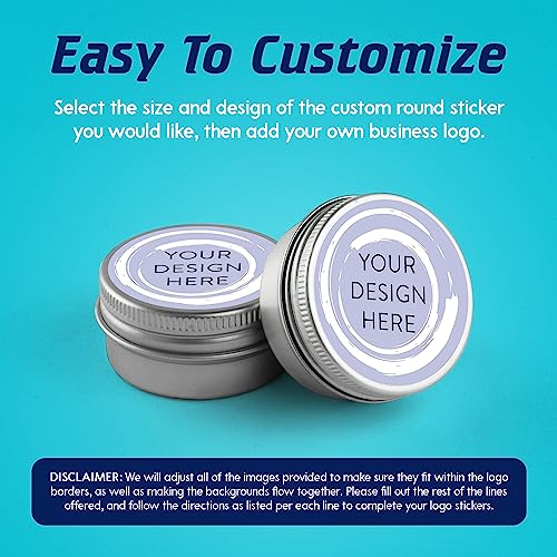 100 Custom Vinyl Stickers (100 Count)
