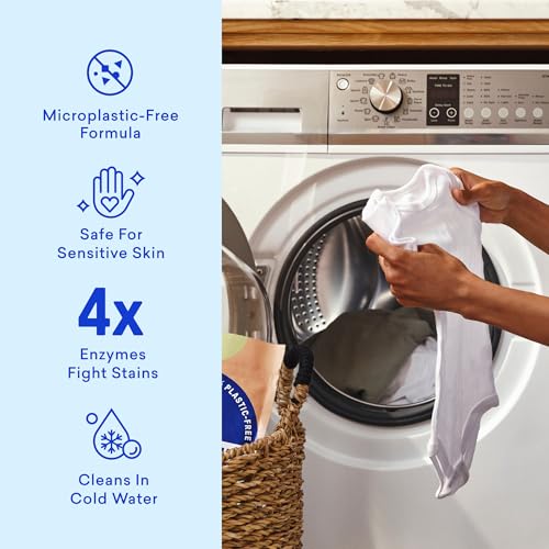 100% Plastic Free Laundry Detergent Tablets (120 Count)