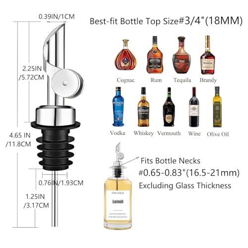 Pafuen 12 Pack Liquor Pour Spout
