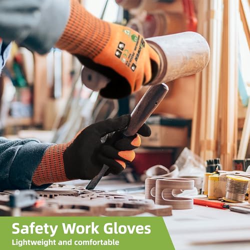 ProGuard Highest Level Cut Resistant Work Gloves PR3326 for Extreme Protection (2 Count)
