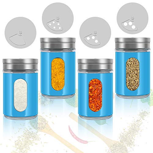 2pcs Salt and Pepper Shakers (2 Count)