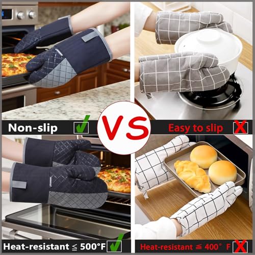 Oven Mitts and Pot Holders Sets 6pcs (6 Count)