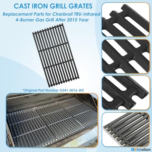 17 x 9 1 2 inch Grill Grate for Charbroil Tru Infrared 4 Burner 463255020 463242715 463242716 463276016 466242715 463257520 466242815 466242816