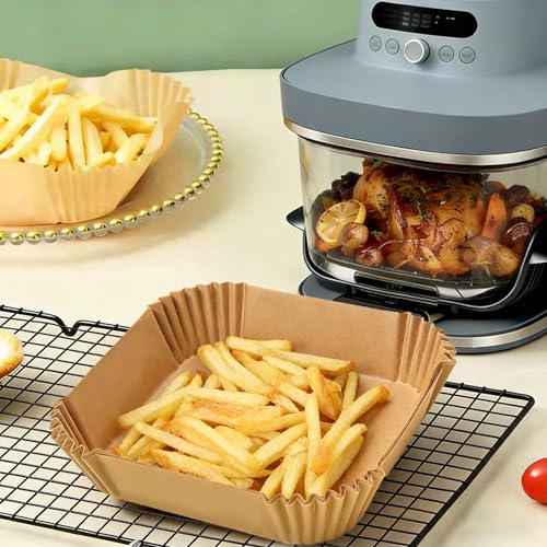 160Pcs Air Fryer Liners Disposable for Ninja Crispi Pro 6qt & 2.5qt AS101 (160 Count)