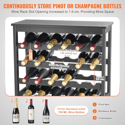 42 Bottle Modular Wine Rack