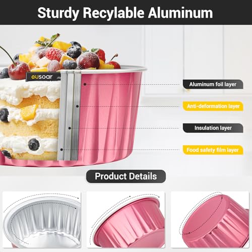 Disposable Ramekins with Lids (60 Count)