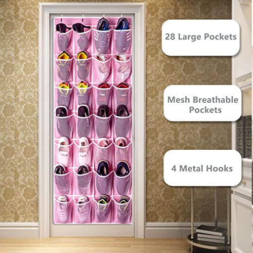 28 Pockets Hanging Shoe Organizer