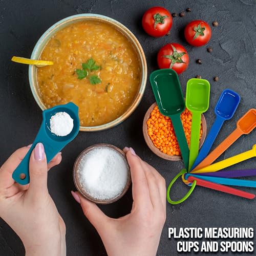 Measuring Cups and Spoons Set of 9