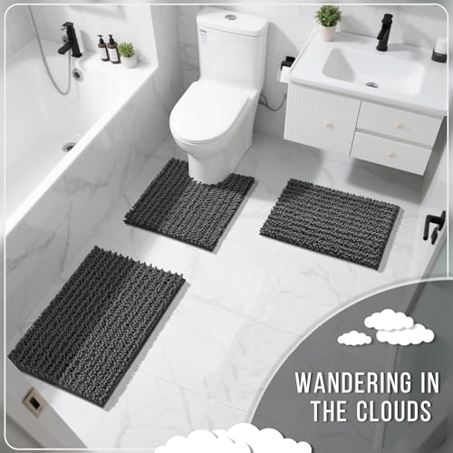 Bathroom Rugs Non Slip Washable