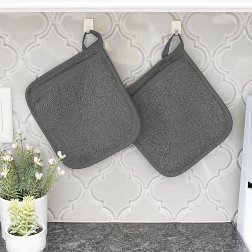 Terry Potholder & Hot Pad (4 Count)