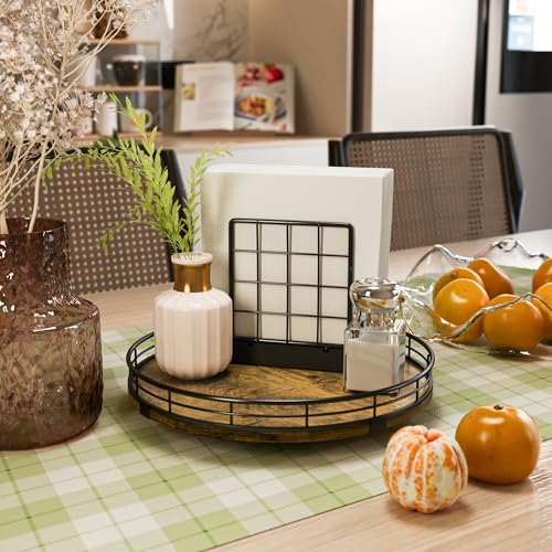Lazy Susan Turntable Organizer for Table Top