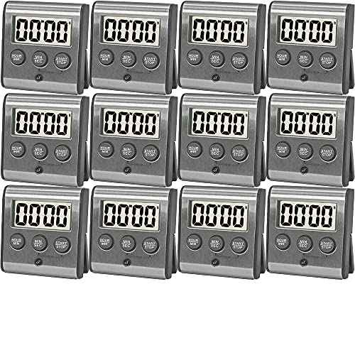 Elegant Digital Kitchen Timer Stainless Steel