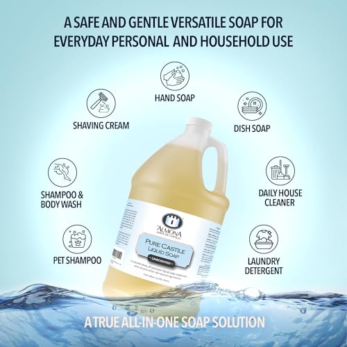Pure Castile Liquid Soap (128 Fl Oz)