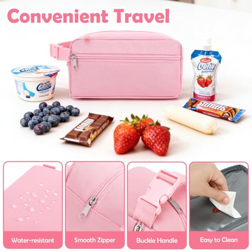 Freezable Snack Bag with Removable Ice Packs