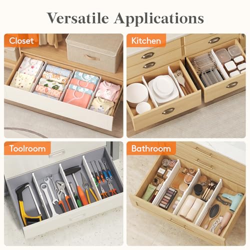 6" Tall Drawer Dividers (12 Count)