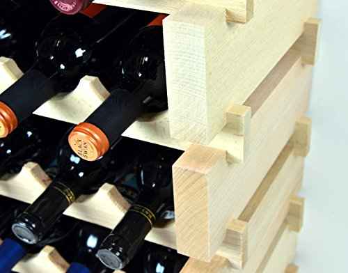 Modular Wine Rack Beechwood 24