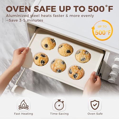 2 Pack Nonstick Ceramic Muffin Pan (2 Count)