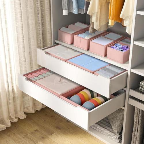 Drawer Organizer for Clothing (15 Count)