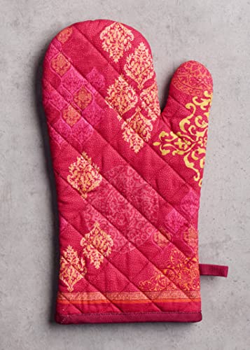 100% Cotton Oven Mitt & Pot Holder Set (2 Count)
