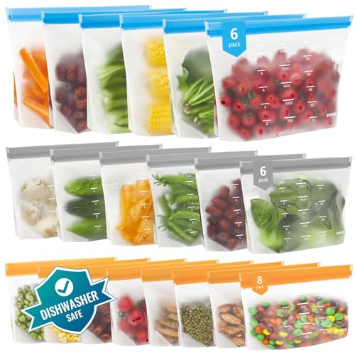 Reusable Bags Dishwasher Safe (20 Count)