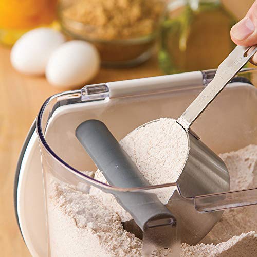 ProKeeper Baker's Airtight Kitchen Storage Canister Container Set for Flour