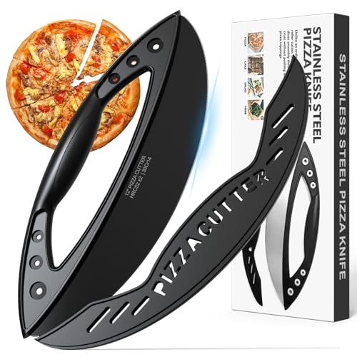 12 Inch Pizza Rocker Blade Cutter